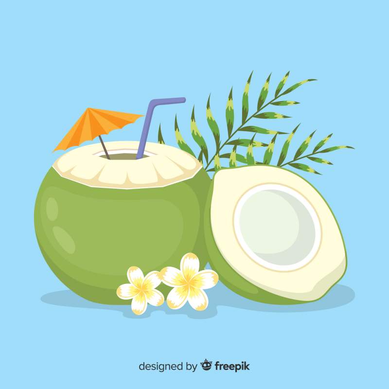 coconut water