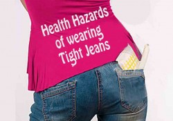 Skinny jeans can seriously damage muscles and nerves, doctors have said.