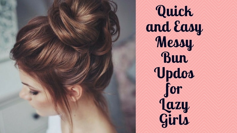 21 Cute and Easy Messy Bun Hairstyles | Coiffure chignon, Chignon, Chouchou  cheveux