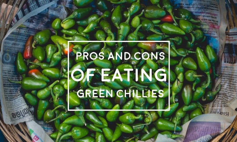 Eating Green Chillies