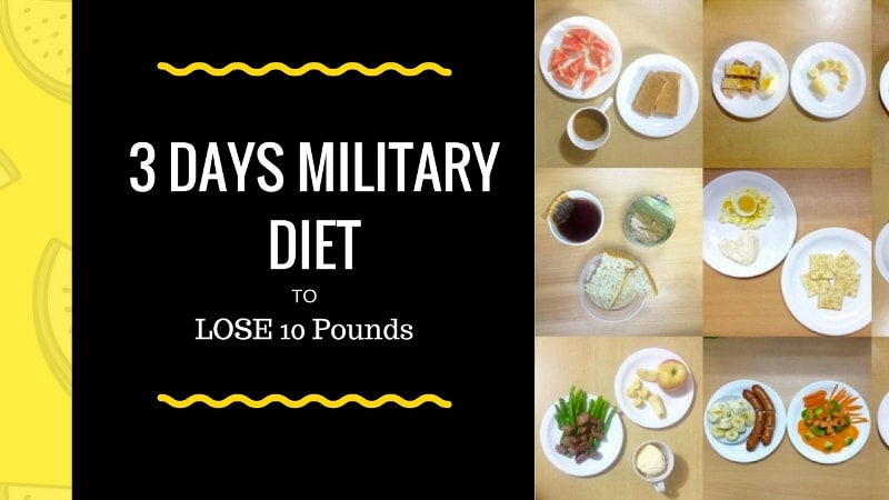Military diet for weight loss