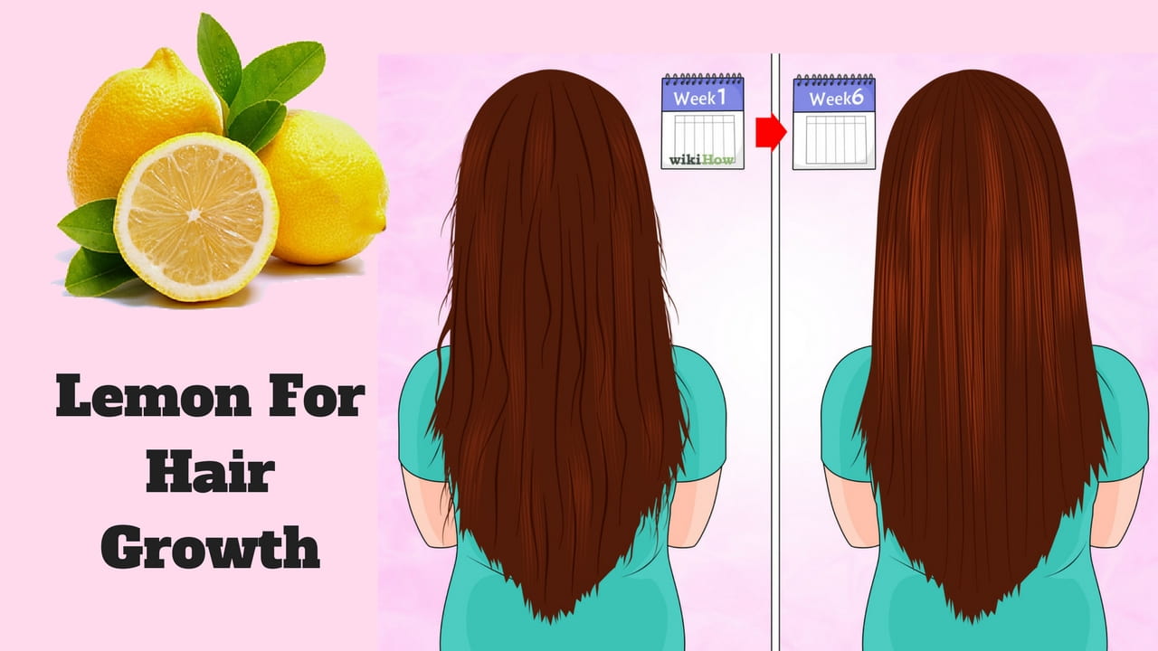 Coconut Oil And Lemon Juice For Hair Growth And Conditioning