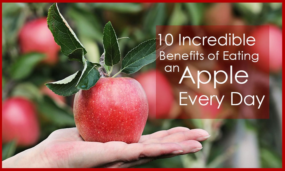 10 Incredible Benefits of Eating an Apple Every Day!