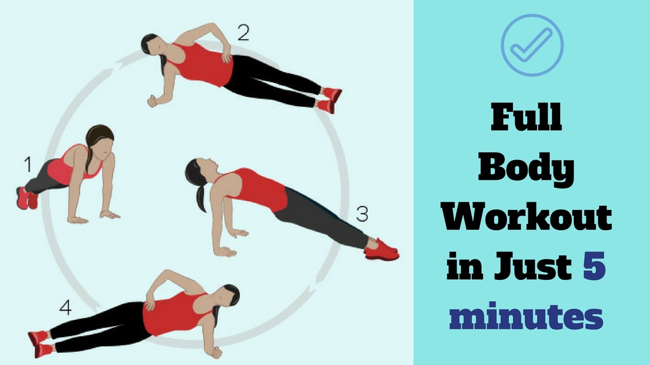 Full Body Workout in Just 5 minutes