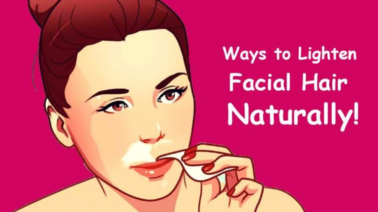 Ways to Lighten Facial Hair