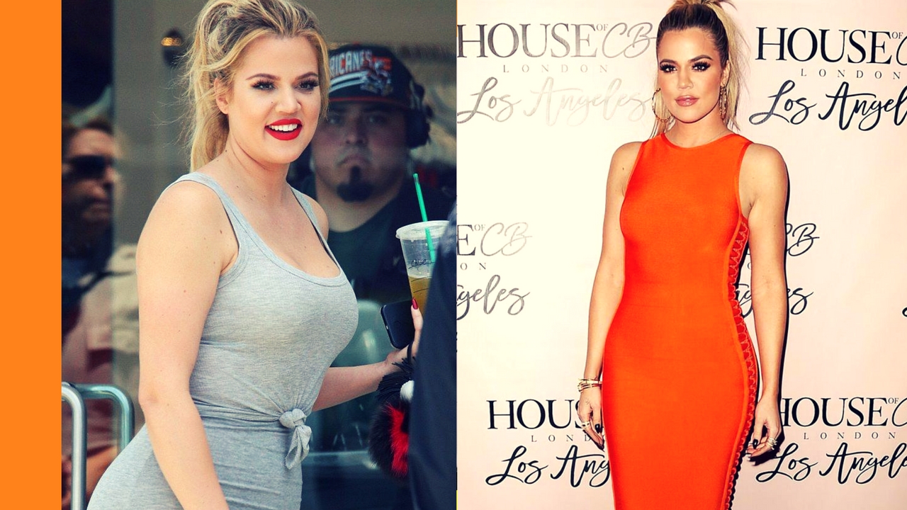 Khloe Kardashian lost weight