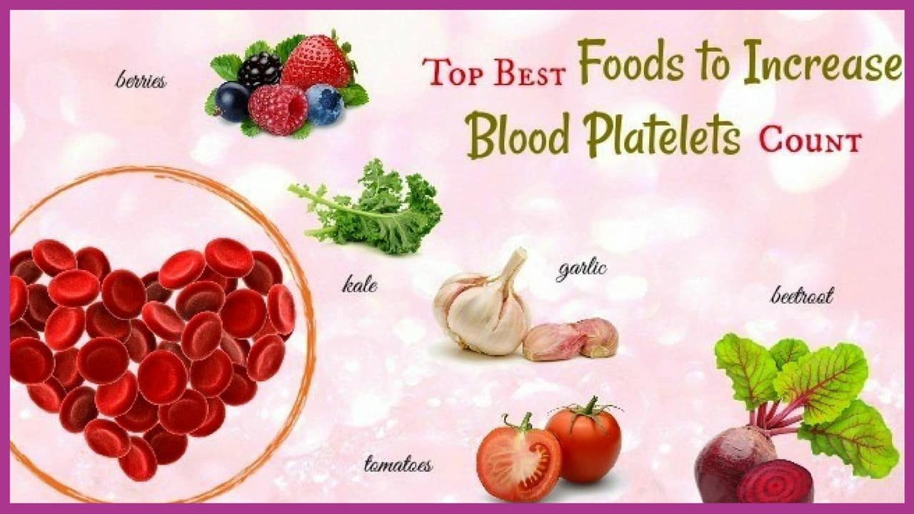 Best Foods to Increase a Low Platelet Count !