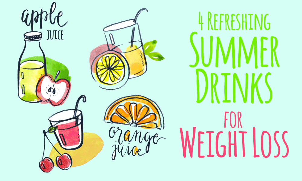 4-Refreshing-Summer-Drinks-for-Weight-Loss