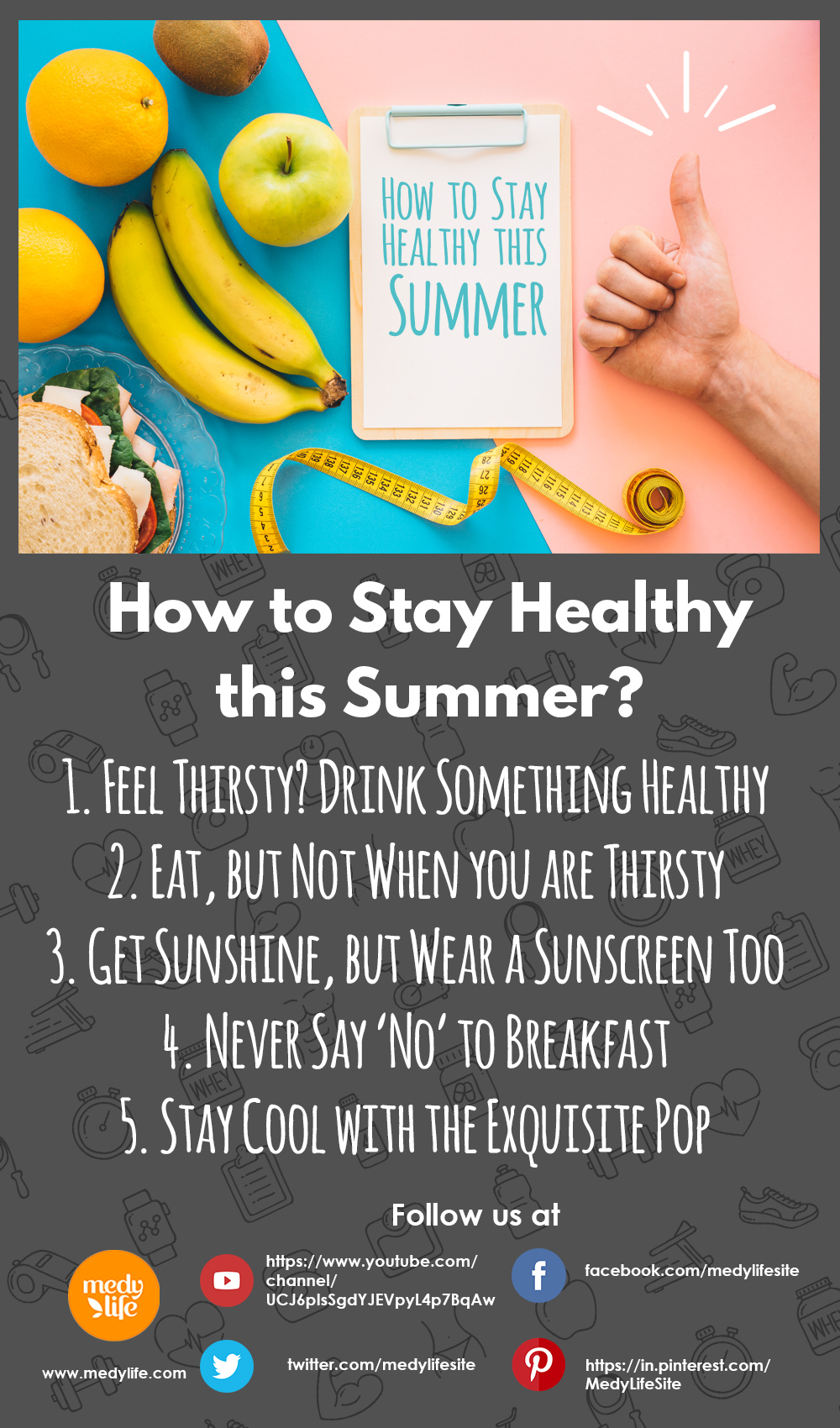 How to Stay Healthy this Summer INFO