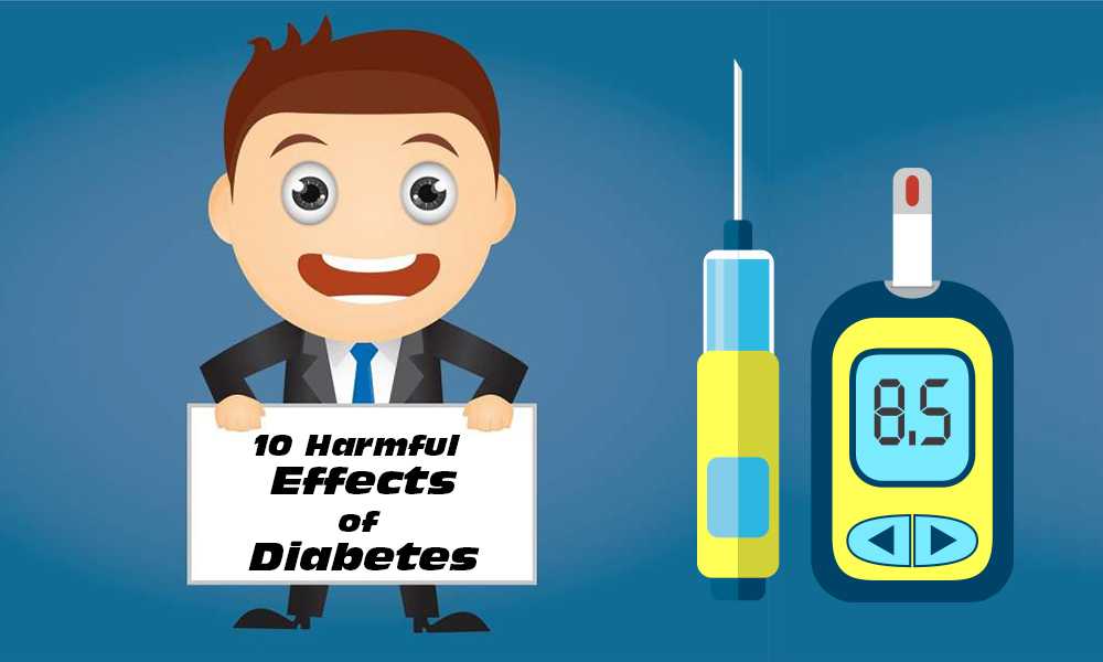 10 Harmful Effects of Diabetes on the Body