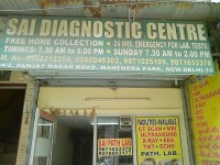 Sai Diagnostic Centre 94/2, Sanjay Nagar Road, Mahendra Park, Jahangir Puri, Delhi