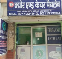 Cure & Care Pathology Lab D-85, New Ashok Nagar, New Delhi- 110096
