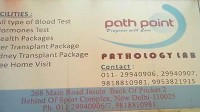 Path Point Pathlab 268-A, Church Road, Near Apollo Hospital, Sarita Vihar, New Delhi
