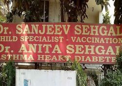 Dr Sanjeev Sehgal 22, Gagan Vihar, New Delhi