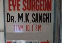Dr M K Sanghi K D - 182, Near Kohat Enclave Metro Station, Pitampura, New Delhi