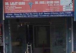 Dr Lalit Garg Shop No - 4, plot no - 11/12, G-27, Sector 3, rohini, New Delhi  110085