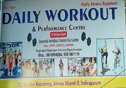 Daily Workout 21, Golden Residency, Ahinsha Khand-2, Indirapuram, Ghaziabad