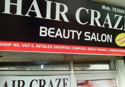 Hair Craze For Ladies Shop No- UGF- 9, Retalex Shopping Complex, Abhay Khand 3, Indirapuram, Ghaziabad
