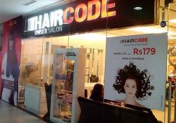 Hair Code Unisex Salon- Vaishali Shop No-110, 1st Floor, Mahagun Mall, Vaishali, Ghaziabad