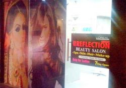 Reflection Beauty Salon & Make-Up Studio Upper Ground Floor-25&26;, Lotus Plaza Market, Vaibhav Khand, Indirapuram, Ghaziabad