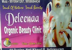 Deleenaa Organic Beauty Clinic 68, Duplex, Niti Khand 3, Indirapuram, Ghaziabad